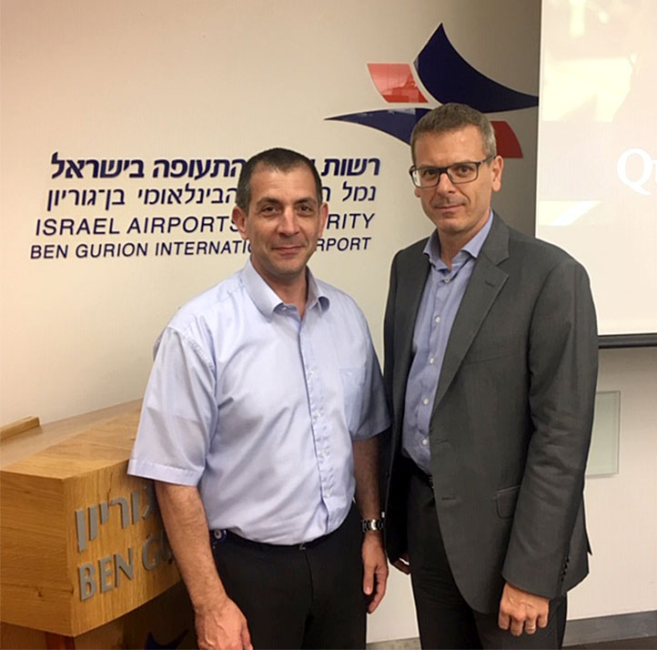 Rencontre avec le chef de la Sécurité de l’aéroport international Ben Gourion