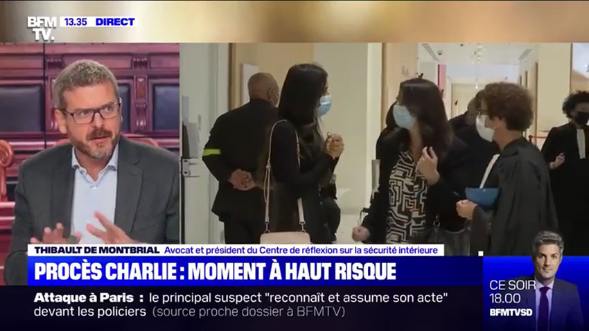 BFMTV interview de Thibault de Montbrial