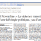 Le figaro interview de Thibault de Montbrial