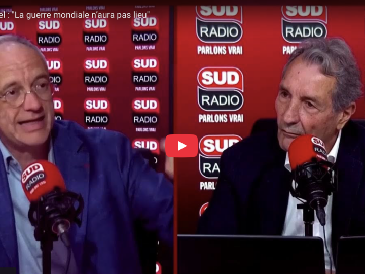 Frédéric Encel : “La guerre mondiale n’aura pas lieu”