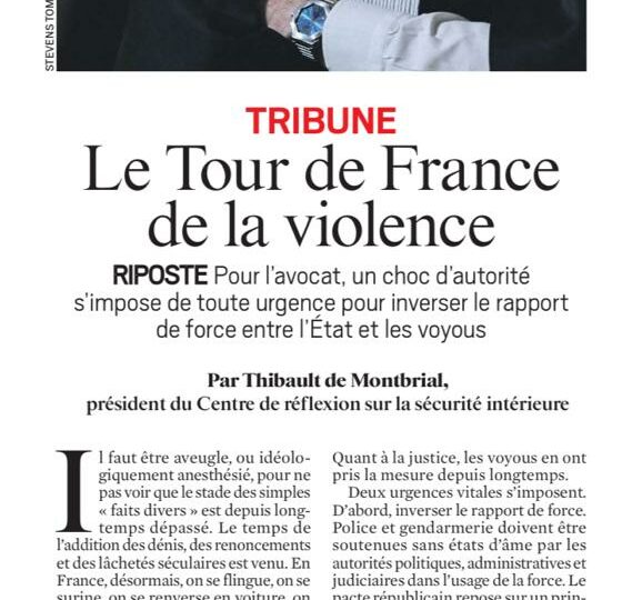 Le Tour de France de la violence